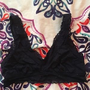 AE navy cutout bralette